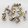 Jewelry Findings CCB Plastic Pendants Antique Copper Mix Style Mix Size, 25x18-28x12mm Hole:2.5mm, Sold by Bag