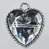 Zinc Alloy Cabochon Settings with Cameos Resin Beads, Lead-free 34mm, Sold by Bag