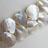 Mother of Pearl Shell Beads, Teardrop, 15x12mm, Hole:Approx 1mm, Sold per 16-inch Strand