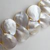 Mother of Pearl Shell Beads, Teardrop, 15x12mm, Hole:Approx 1mm, Sold per 16-inch Strand