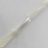 Mother of Pearl Shell Beads, 4x13mm, Hole:Approx 1mm, Sold per 16-inch Strand