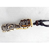 Tibetan Imitate Yak Bone Necklace，18x60mm，Length Approx 16-inch, Sold by Strand