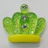 Resin Cabochons, No Hole Headwear & Costume Accessory, The other side is Flat 27x31mm, Sold by Bag