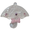 Resin Cabochons, No Hole Headwear & Costume Accessory, Umbrella The other side is Flat 35x31mm, Sold by Bag