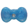 Resin Cabochons, No Hole Headwear & Costume Accessory, Bowknot The other side is Flat 34x19mm, Sold by Bag