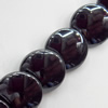 Non-Magnetic Hematite Beads, Faceted Round, 11mm, Hole:about 0.6mm, Sold per 16-inch Strand