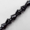 Non-Magnetic Hematite Beads, 10x19mm, Hole:about 0.6mm, Sold per 16-inch Strand