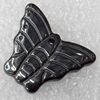 Non-Magnetic Hematite Pendants, Butterfly,21x17mm, Hole:Approx 1mm, Sold by Bag