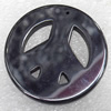 Non-Magnetic Hematite Pendants, 35mm, Hole:Approx 1mm, Sold by Bag