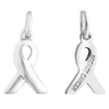 Zinc Alloy Charm, Nickel-free and Lead-free, Breast Cancer, Height: 15mm, Width: 10mm, Sold by PC