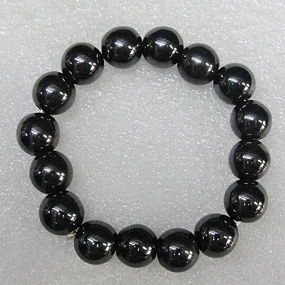 Magnetic Bracelet, Lengh About:184mm Bead Size:8mm, Sold By Strand