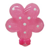 Resin Cabochons, No Hole Headwear & Costume Accessory, Flower The other side is Flat 36x32mm, Sold by Bag
