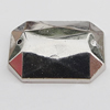 CCB Cabochons With Hole, With Costume or Headwear, Polygon 18x13mm Hole:0.5mm, Sold by KG