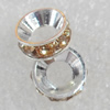 Rhinestone，Donut, O:9mm I:4mm，Sold by Bag