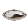 CCB Cabochons With Hole, With Costume or Headwear, Horse Eye 7x15mm Hole:0.5mm, Sold by KG