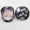 Resin Rings, Round, 31x30mm, Sold by PC