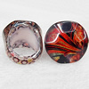 Resin Rings, Round, 31x30mm, Sold by PC