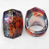 Resin Rings, 31x30mm, Sold by PC