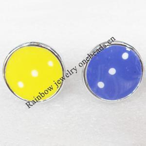 Acrylic Rings Mix colour, Round, 30mm, Sold by PC