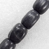 Black Turquoise Beads, 12x18mm, Hole:Approx 1-1.5mm, Sold per 16-inch Strand