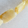 Natural Jade Beads, Rectangle, 20x30mm, Hole:About 1-1.5mm, Sold per 16-inch Strand