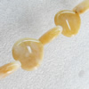 Natural Jade Beads, Heart, 18mm, Hole:About 1-1.5mm, Sold per 16-inch Strand