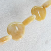 Natural Jade Beads, Heart, 18mm, Hole:About 1-1.5mm, Sold per 16-inch Strand