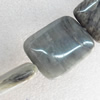 Natural Gemstone Beads, Rectangle, 30x40x9mm, Hole:About 1-1.5mm, Sold per 16-inch Strand
