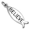 Zinc Alloy Charm/Pendant, Nickel-free and Lead-free, Height 25mm, Width 8mm, Sold by PC 
