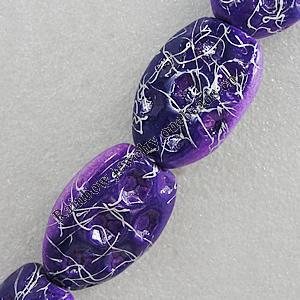 Ceramics Beads, 34x25mm Hole:3mm, Sold by Bag