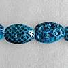 Ceramics Beads, 47x25mm Hole:2.5mm, Sold by Bag