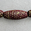 Ceramics Beads, Oval 44x19mm Hole:3mm, Sold by Bag