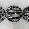 Ceramics Beads, Flat Round 33mm Hole:3mm, Sold by Bag
