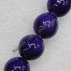 Ceramics Beads, Round 14mm Hole:2.5mm, Sold by Bag