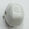 Ceramics Beads, 17x13mm Hole:2.5mm, Sold by Bag