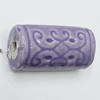 Ceramics Beads, Column 32x17mm Hole:3mm, Sold by Bag