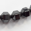 Magnetic Hematite Beads, Faceted Bicone, A Grade, 8x8mm, Hole:about 0.6mm, Sold per 16-Inch Strand