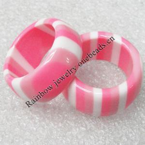 Resin Ring,Lead-free, Width:10mm Sold by PC