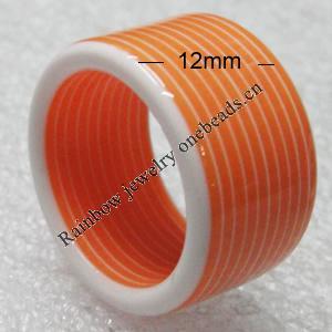 Resin Ring,Lead-free, Width:12mm Sold by PC