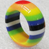 Resin Ring,Lead-free, Width:9mm Sold by PC