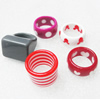 Resin Ring,Lead-free, Mixed Color Mixed style Width:4.5mm-14mm Sold by PC