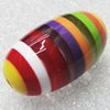 Resin Beasds,Lead-free, Oval Size:30x16mm, Sold by PC