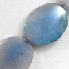 Agate Beads, Flat Oval, 32x42mm, Hole:Approx 2mm, Sold per 15.7-inch Strand