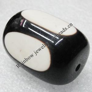Tibet Resin Beads, Handmade,Oval 30x22mm Sold by PC