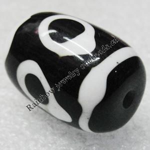 Tibet Resin Beads, Handmade,Oval 24x17mm Sold by PC