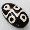 Tibet Resin Beads, Handmade,Teardrop 38x24x17mm Sold by PC