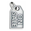 Zinc Alloy Charm/Pendant, Nickel-free and Lead-free, Height 16.5mm, Width 9.5mm, Sold by PC 