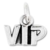 Zinc Alloy Charm/Pendant, Nickel-free and Lead-free, VIP, Height 9.5mm, Width 13.5mm, Sold by PC        