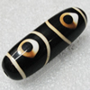 Tibet Resin Beads, Handmade, Cylinder 45x15mm Sold by PC