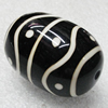 Tibet Resin Beads, Handmade,Oval 40x27mm Sold by PC
